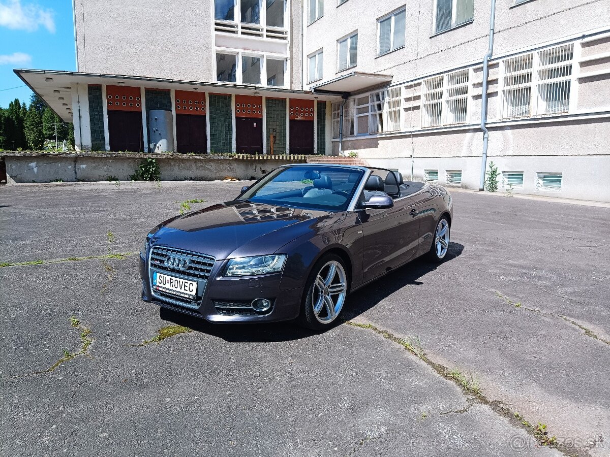 Predám Audi A5 Cabrio 2.0 TFSI