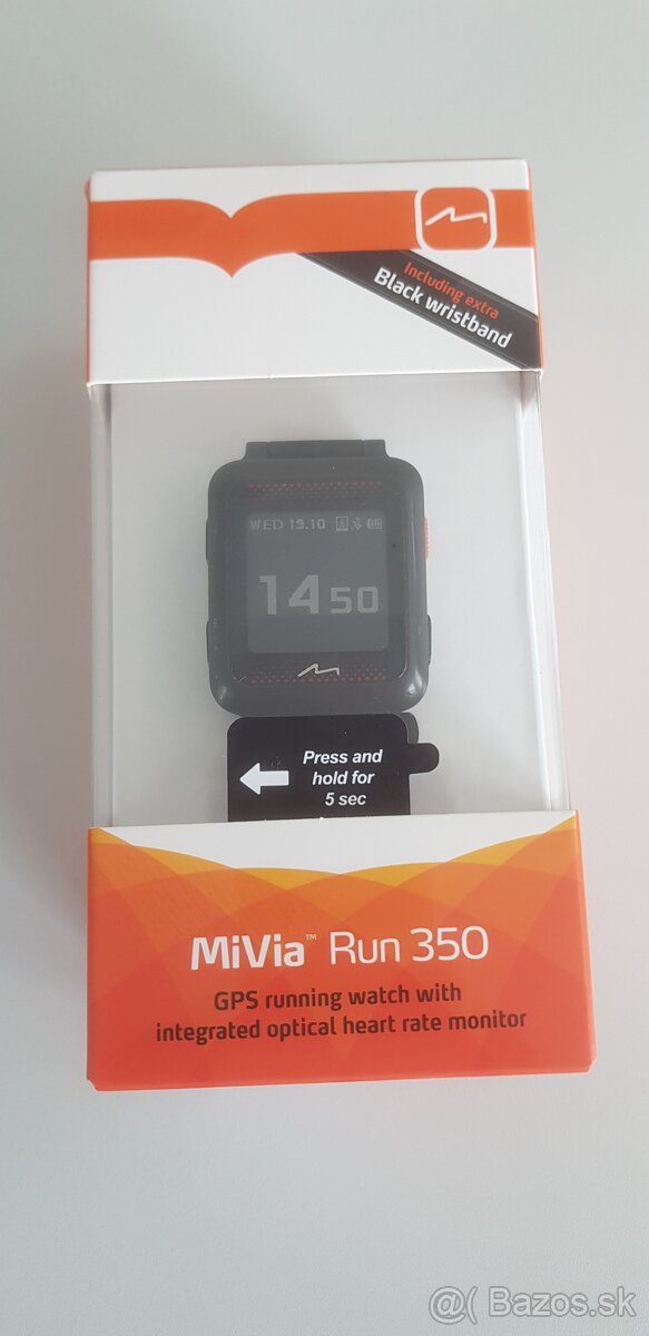 Bežecké GPS hodinky MIO MiVia Run 350