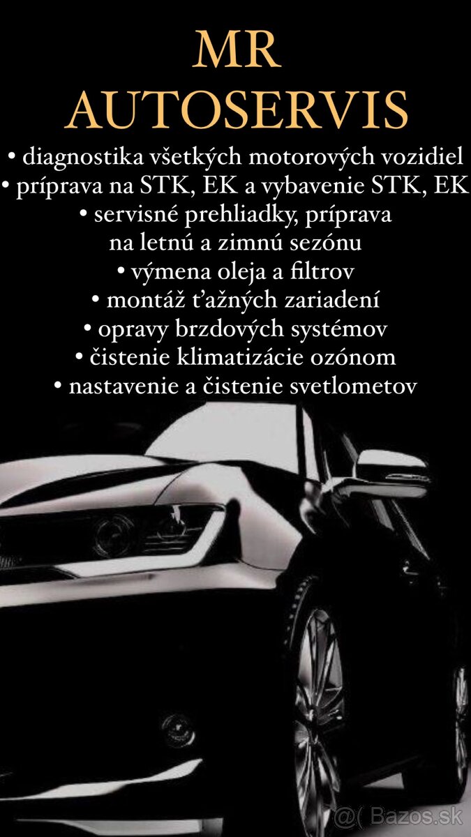 AUTOSERVISNE PRÁCE / AUTOSERVIS