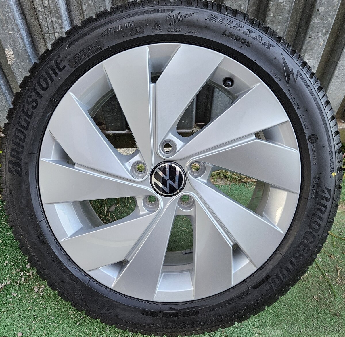 Originálna zimná sada VW - 5x112 r17 + 205/50 r17