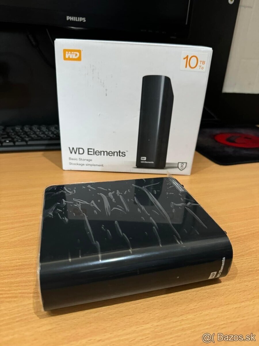 externý disk WD ELEMENTS 10TB