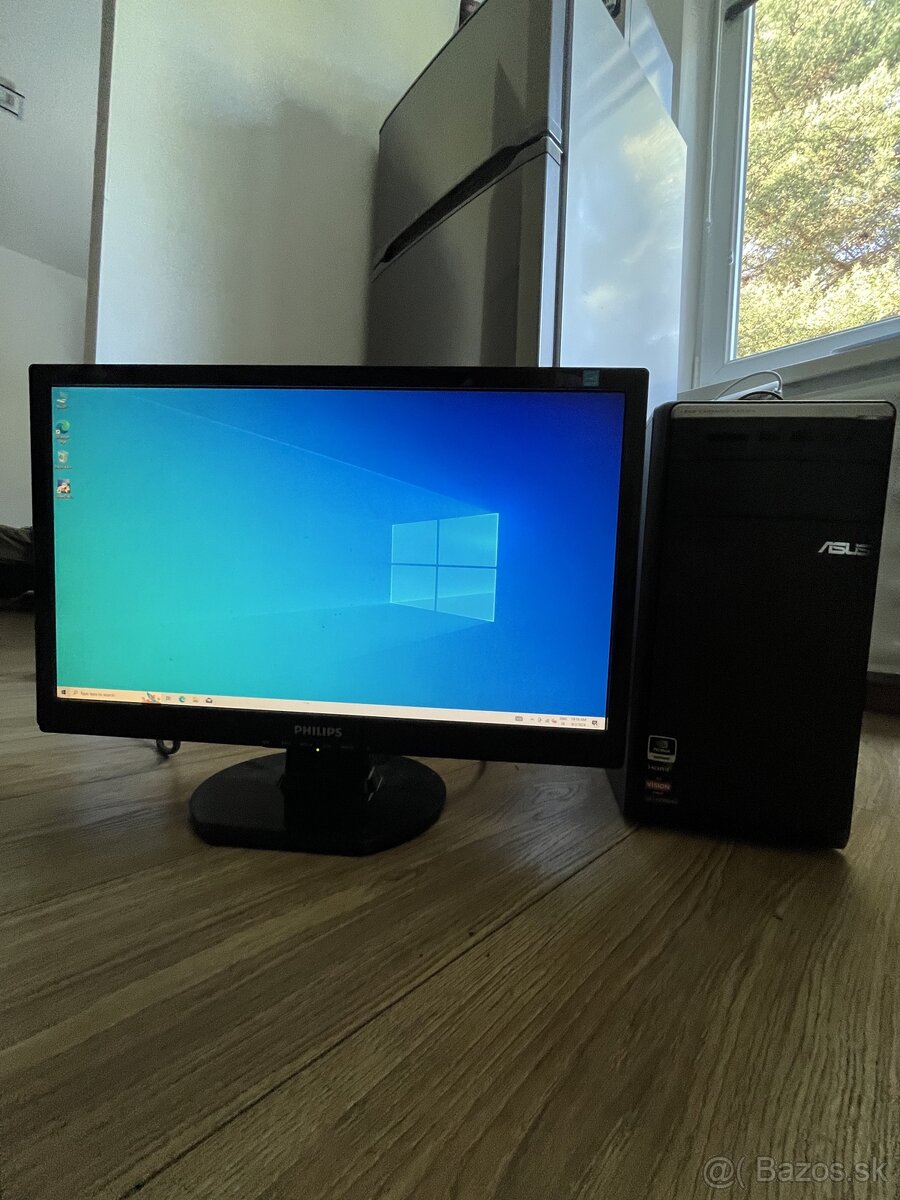 Predam PC zostavu Asus + monitor Philips