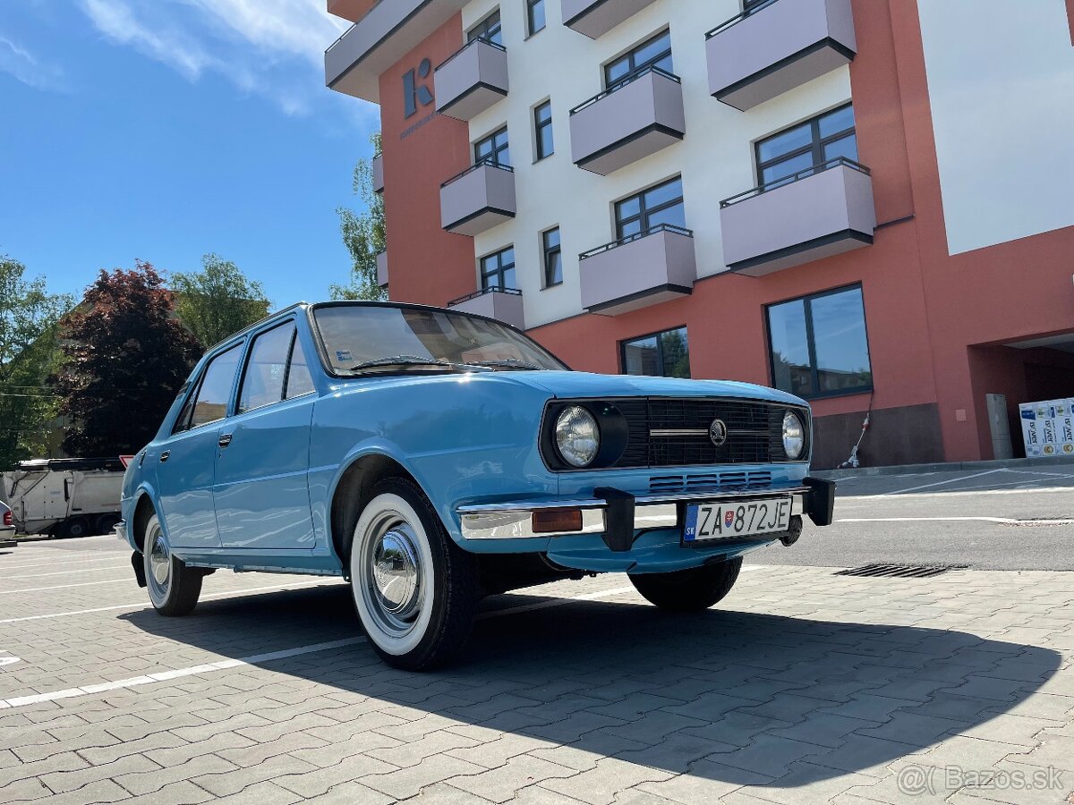 Škoda 120L, typ 105 r.v. 1979 po prvom majitelovi