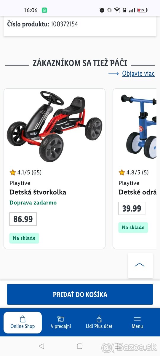 Detská štvorkolka a motorka