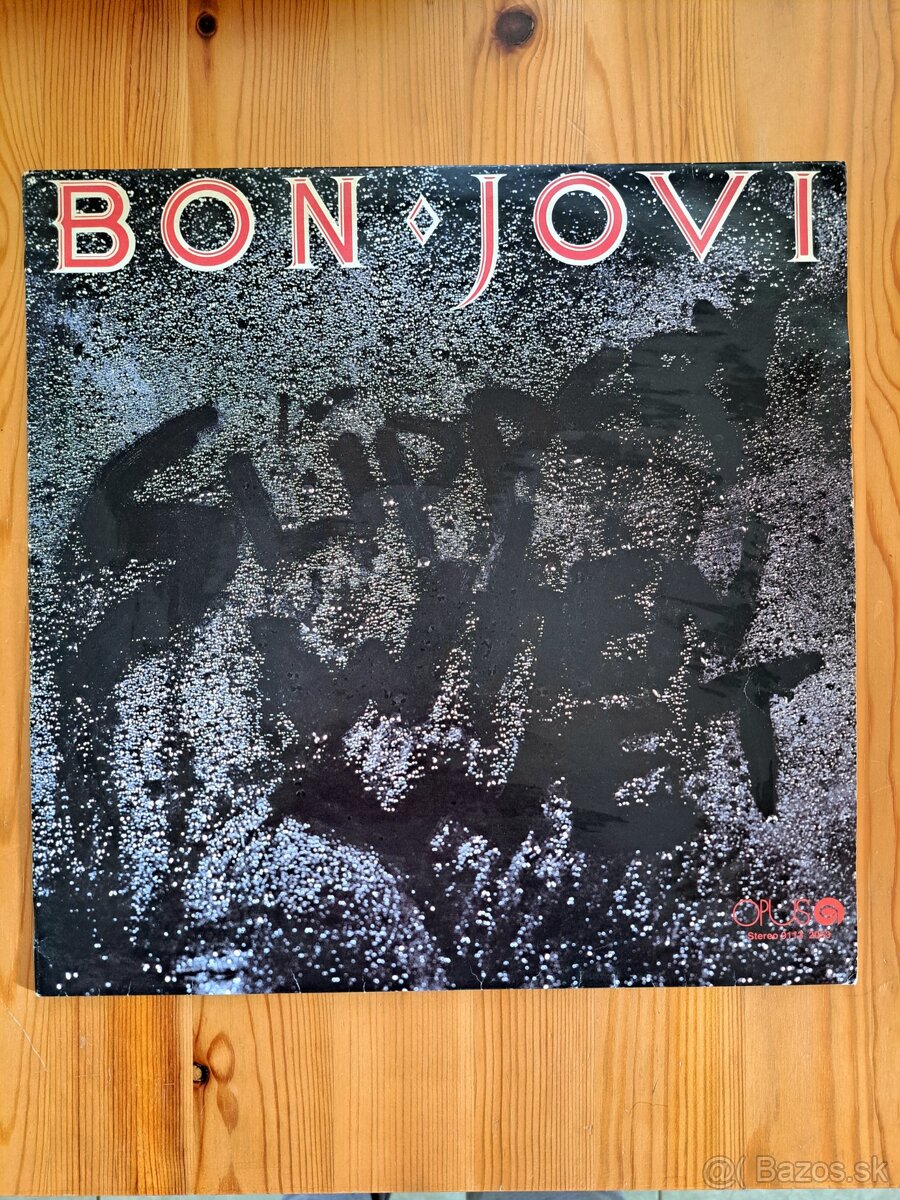 lp BON JOVI- Slippery When Wet