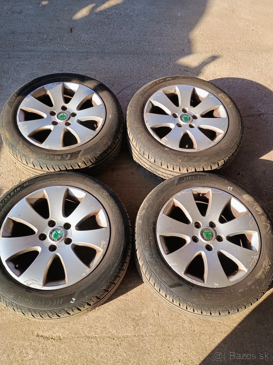 Elektróny Škoda 5x112 R16