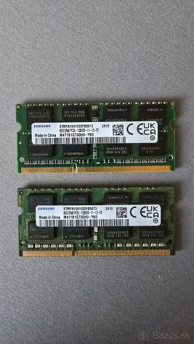 DDR3 2x8GB