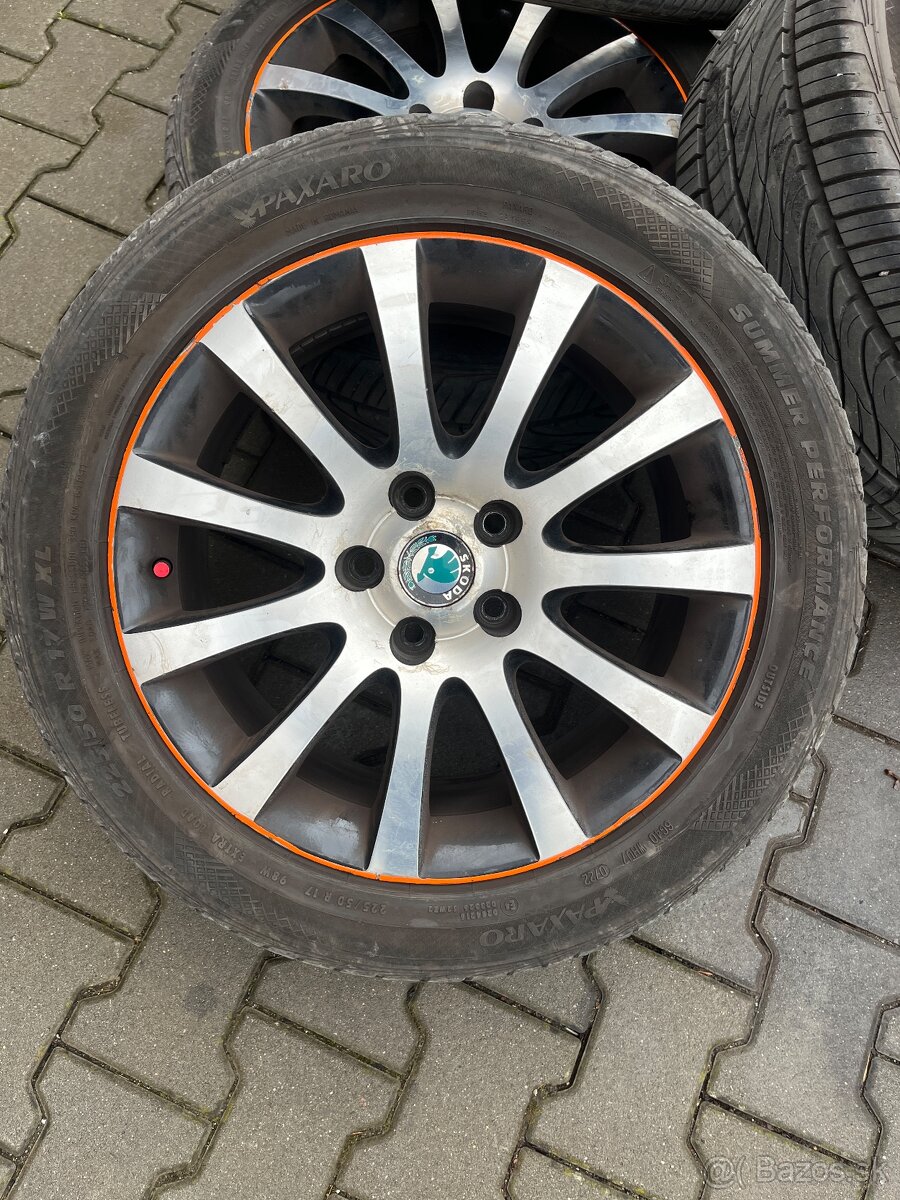 Disky Skoda Yeti  225/50 R17