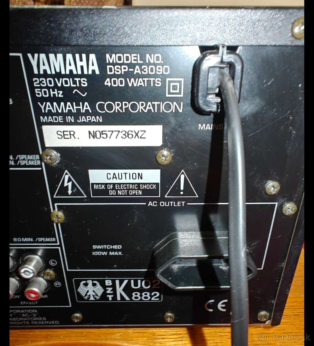 Yamaha zosilňovač DSP A3090