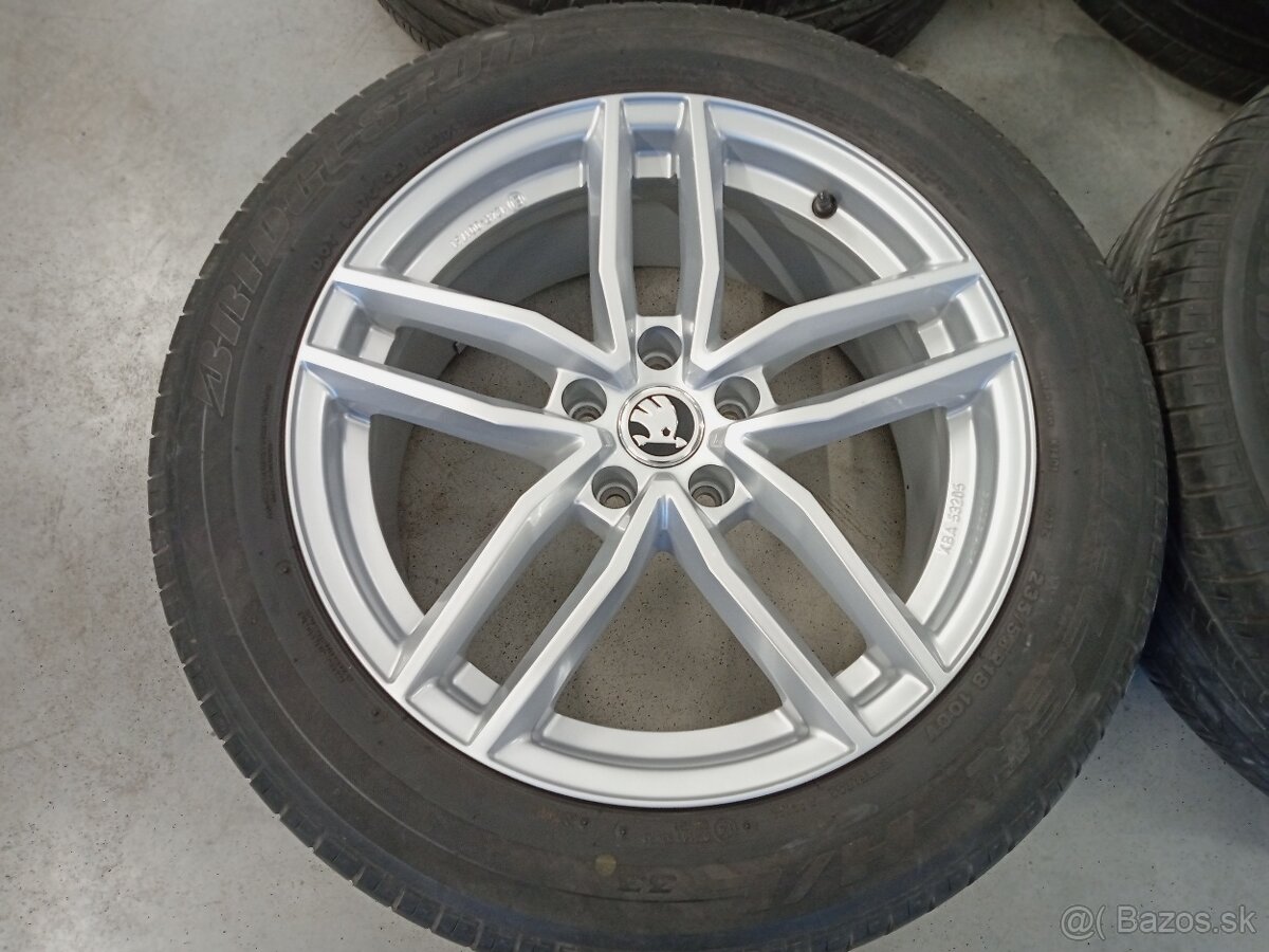 Letne ALU 5x112 R18 8J ET39 DEZENT SKODA KODIAQ