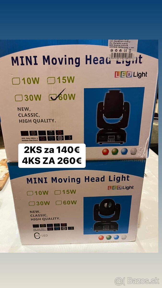 Mini Moving Head 60W