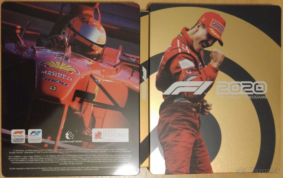 F1 2020 steelbook