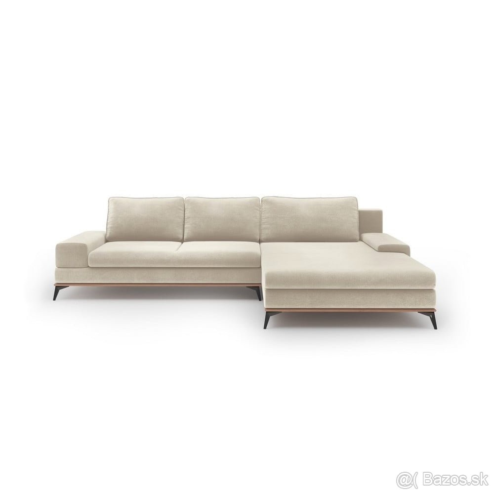 Rohová pohovka so zamatovým poťahom Windsor & Co Sofas Astre