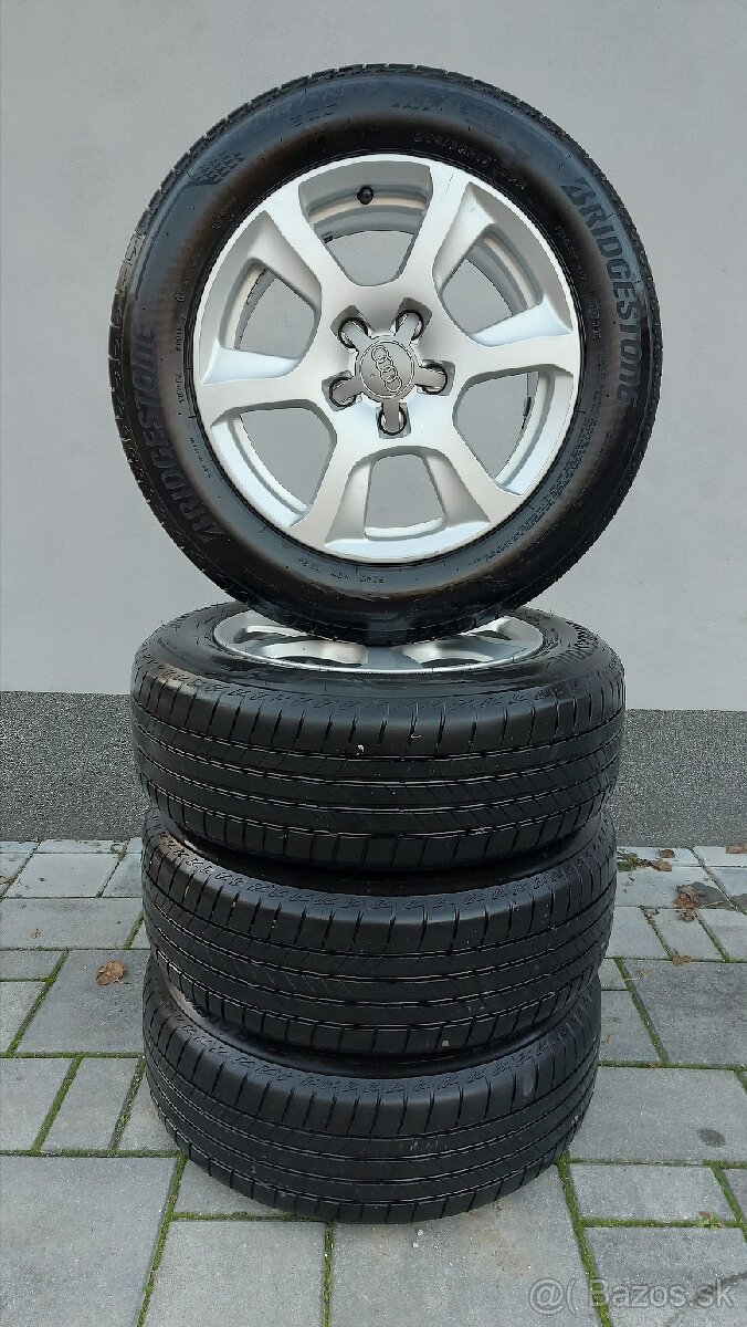 Elektrony Audi 5×112 R16 205/60/16-Letná sada