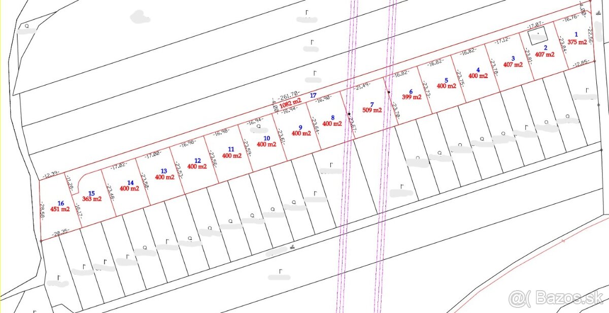 Na predaj záhrada o výmere 400m2 v Nových Zámkoch