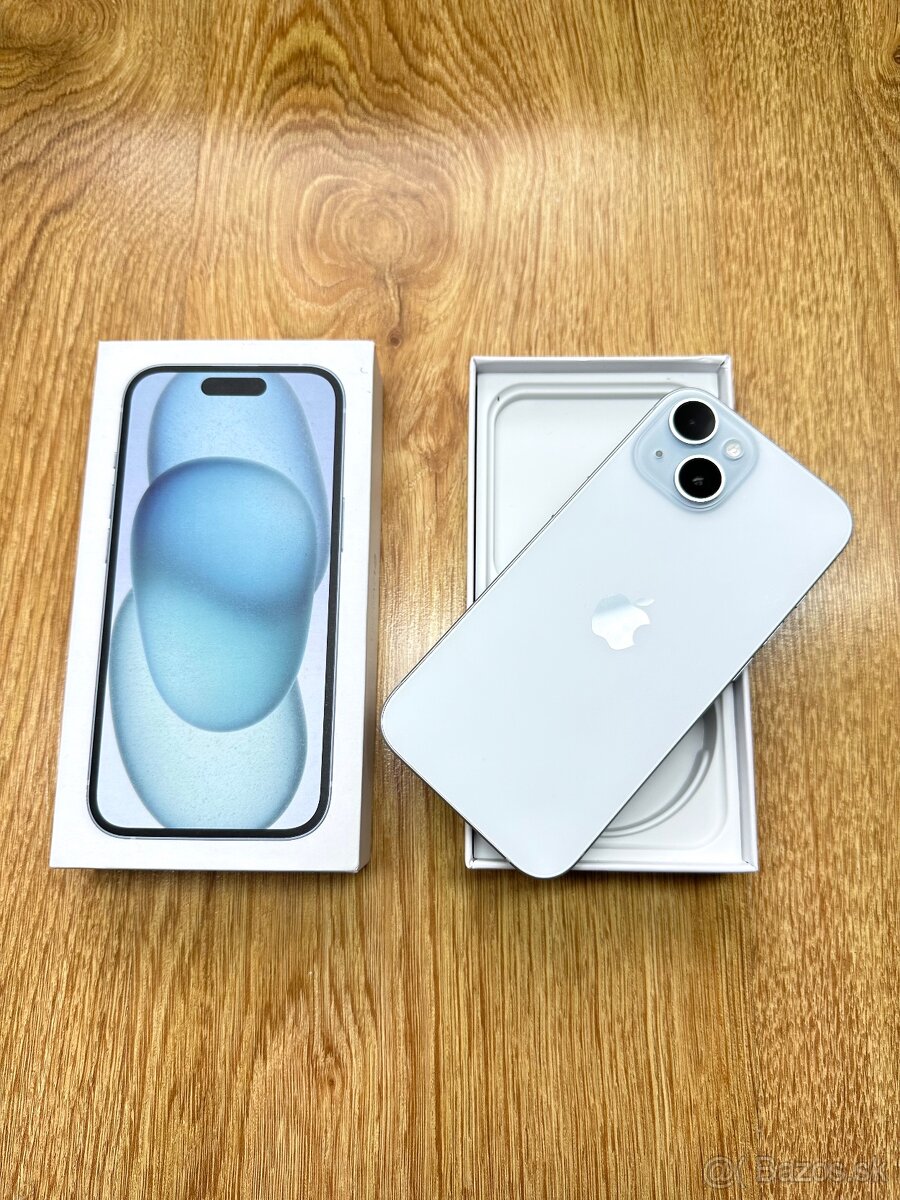 iPhone 15 BLUE modrý