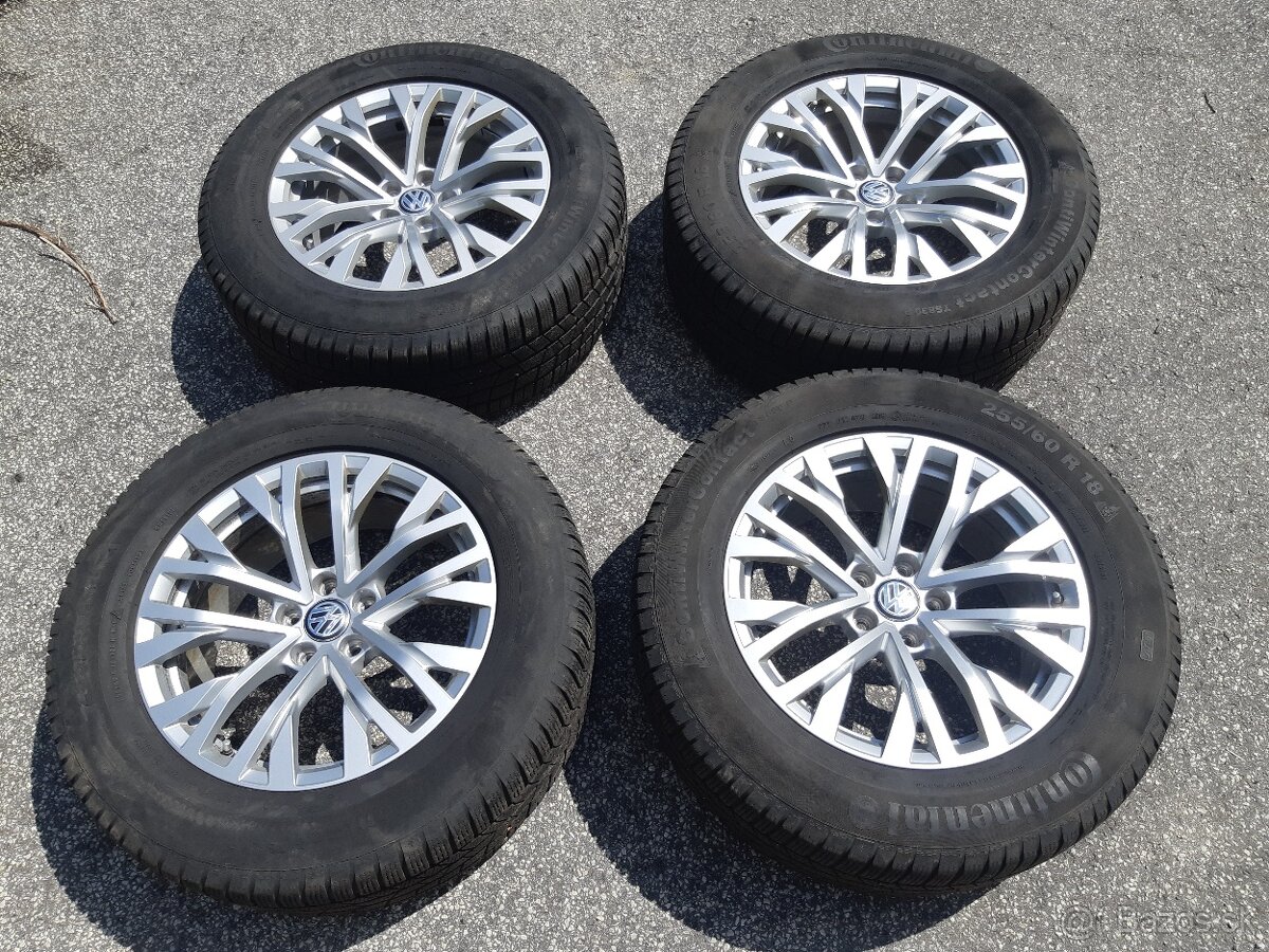 4.VW Touareg Alu disky 255/60 R18