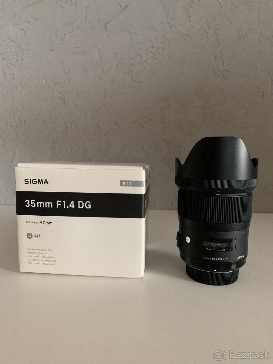 SIGMA 35mm f/1.4 DG HSM ART pre Nikon