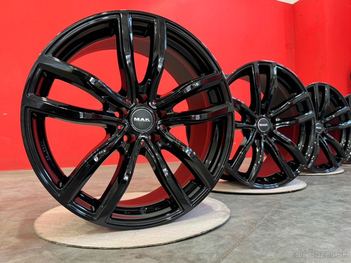 R19 R18 R17 R16 5x120 / 5x112 MAK FAHR GLOSS BLACK elektrony