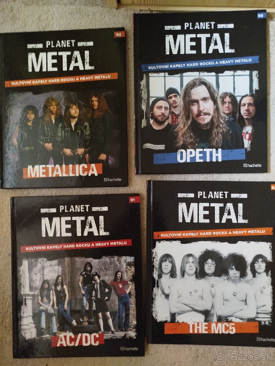 Opeth,MC 5,Acdc,Metallica