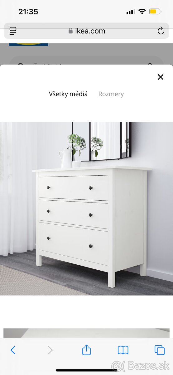 Ikea HEMNES komoda - nová