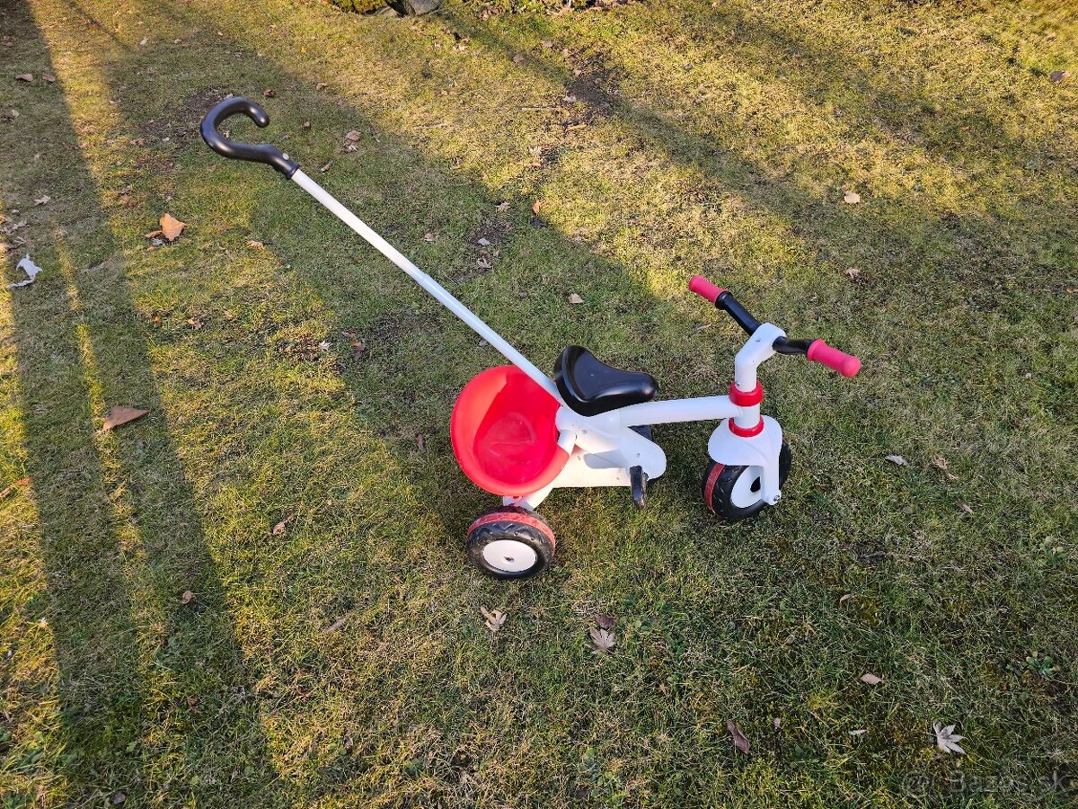 Detska trojkolka s pedalmi a s drzadlom