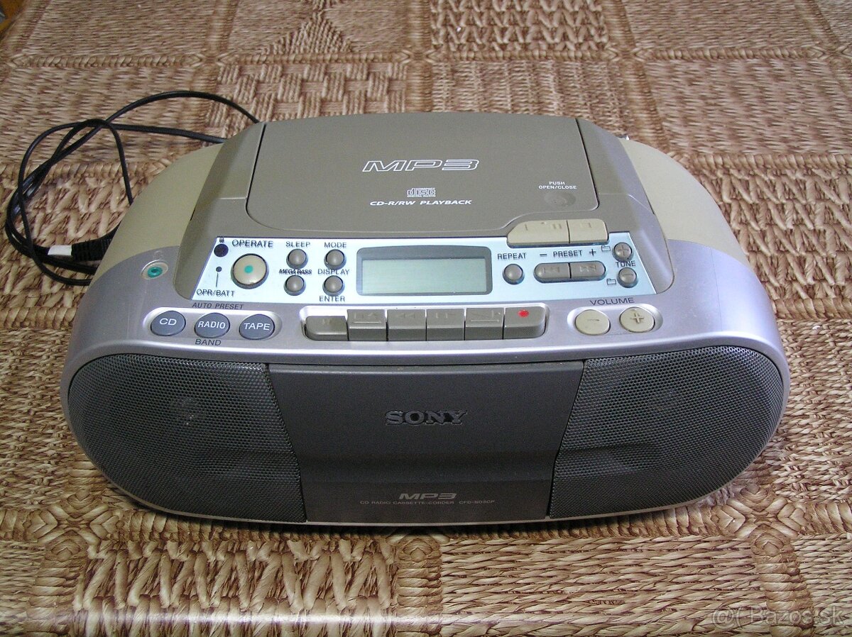 Rádio Sony MP3