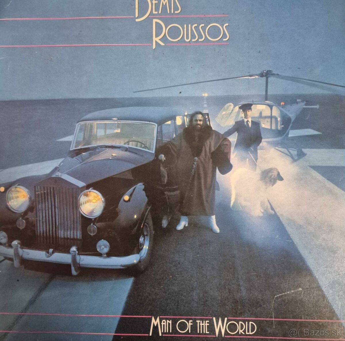 Gramofónová platňa Demis Roussos - Man of the world 1979 rok