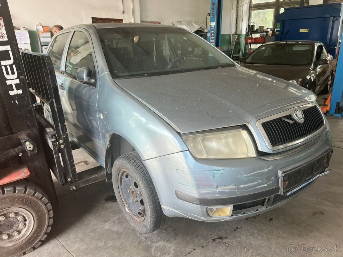 Škoda Fabia 1.2 6v kód motora AWY