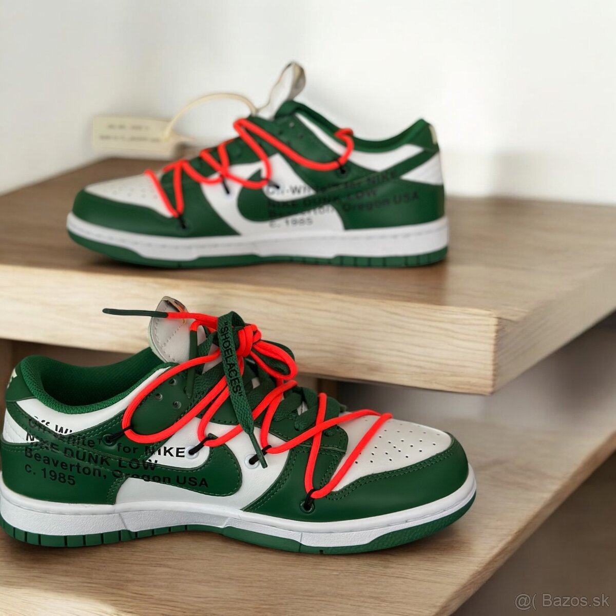 Nike Dunk Low Off-White Pine Green