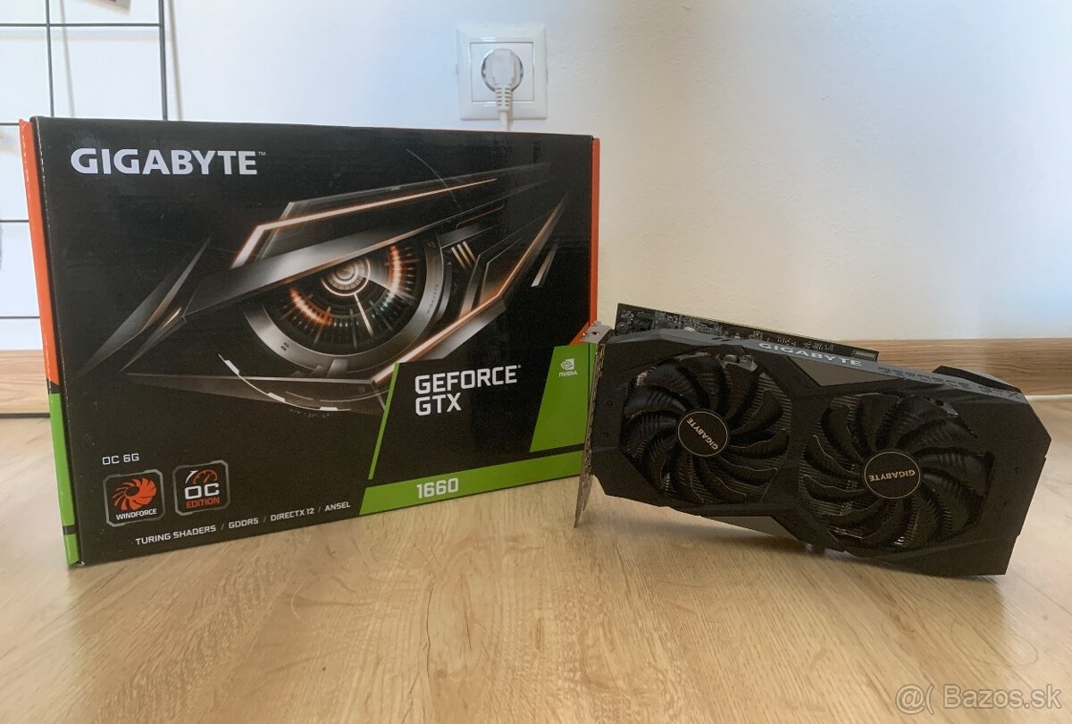 GIGABYTE GTX 1660 6GB