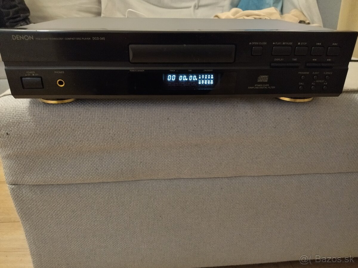 Denon DCD-345 Hifi CD prehrávač v Top stave+diaľkové ovládan