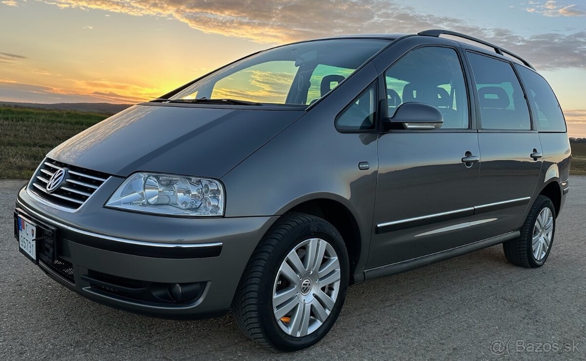 Volkswagen Sharan 1.9 TDI,4x4,85kW,2008,7 miest, z DE