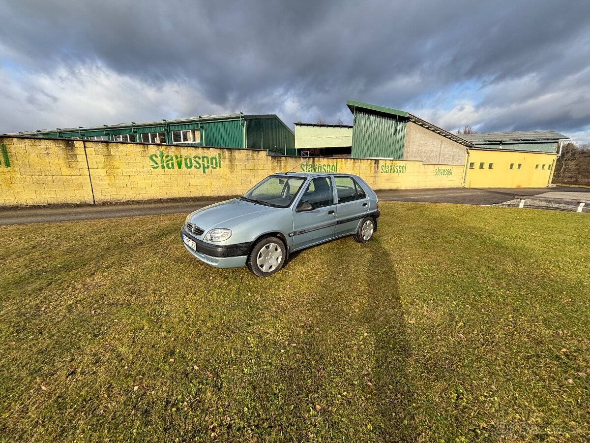 Citroen Saxo 1.1i,140000km,nová stk,Nová spojka