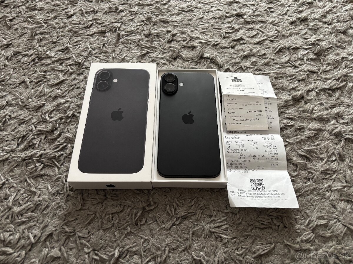 Apple iPhone 16 Plus 128gb Black