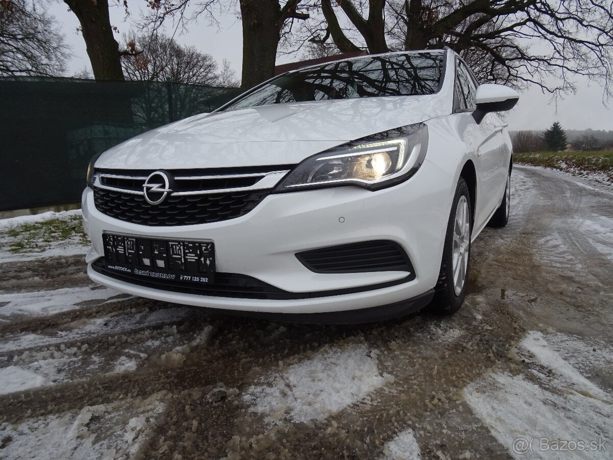 Opel Astra 1,6CDTi 81kW L+Z pneu,spotřeba nafty 5,1l/100km