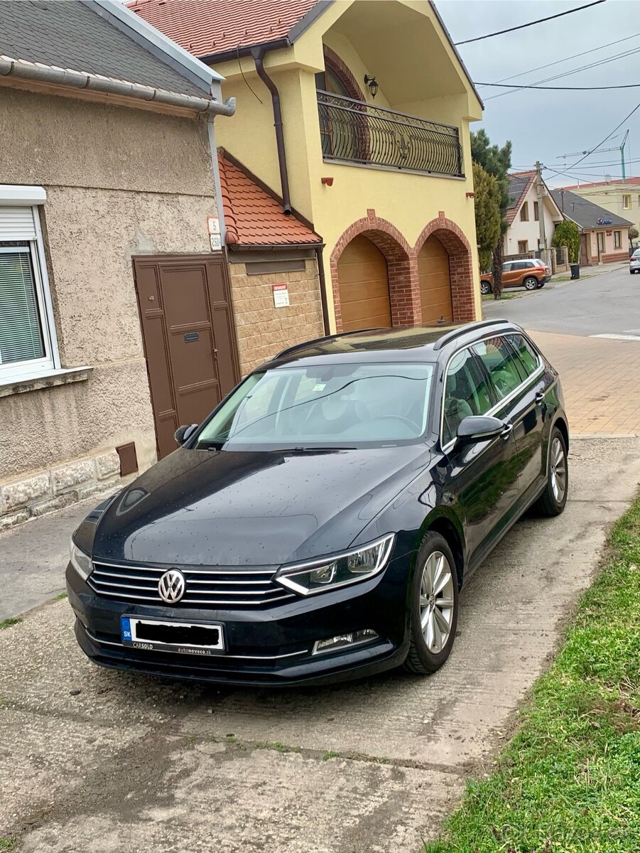 Predám Volkswagen Passat b8 1.6tdi 88kw Bluemotion