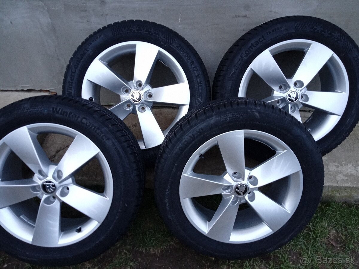 ŠKODA Karoq 17"215/55 R17 zimná sada