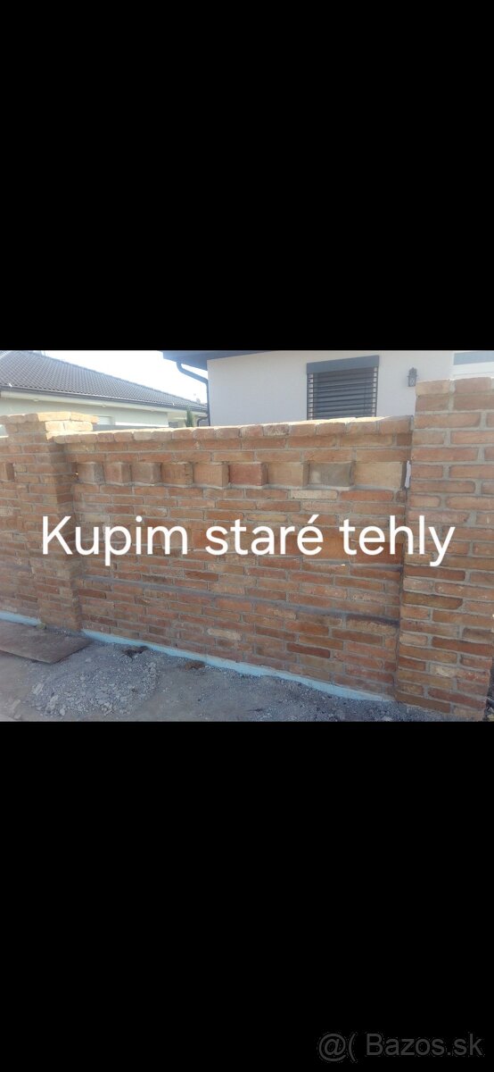 Kupim stare tehly