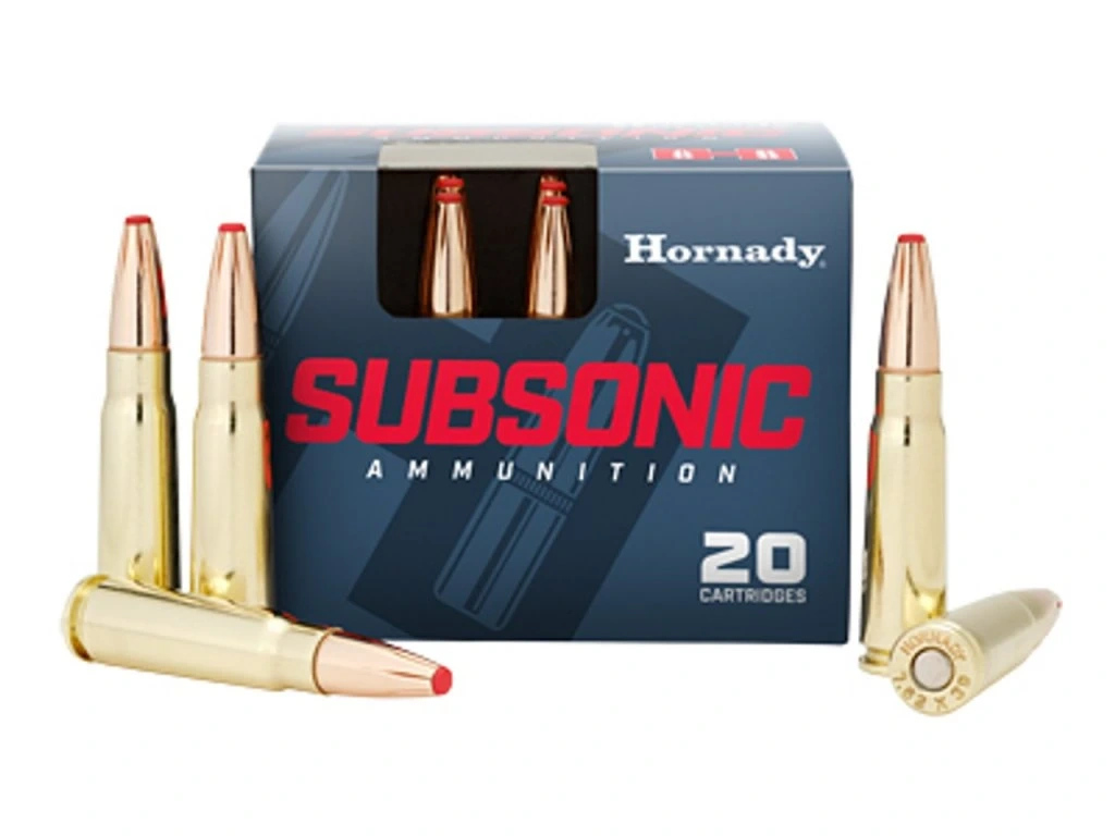 Hornady 7,62x39, SUB-X, 255gr/16,5g.