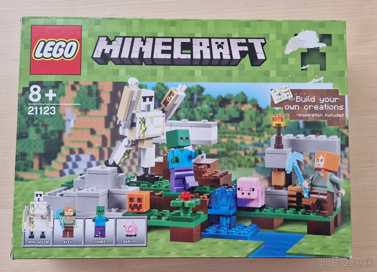 LEGO Minecraft 21123 Železný golem