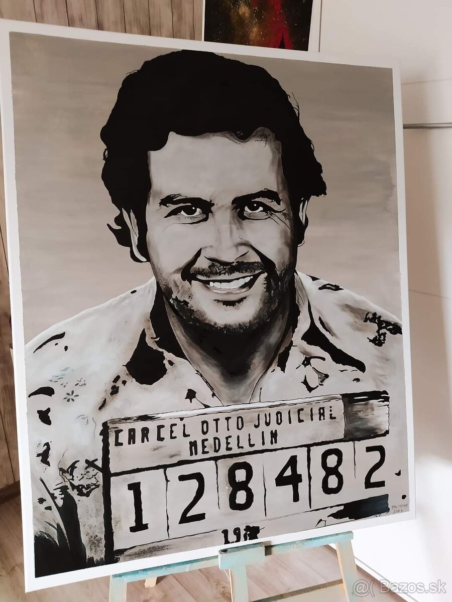 Predam hand made Pablo Escobar Acryl