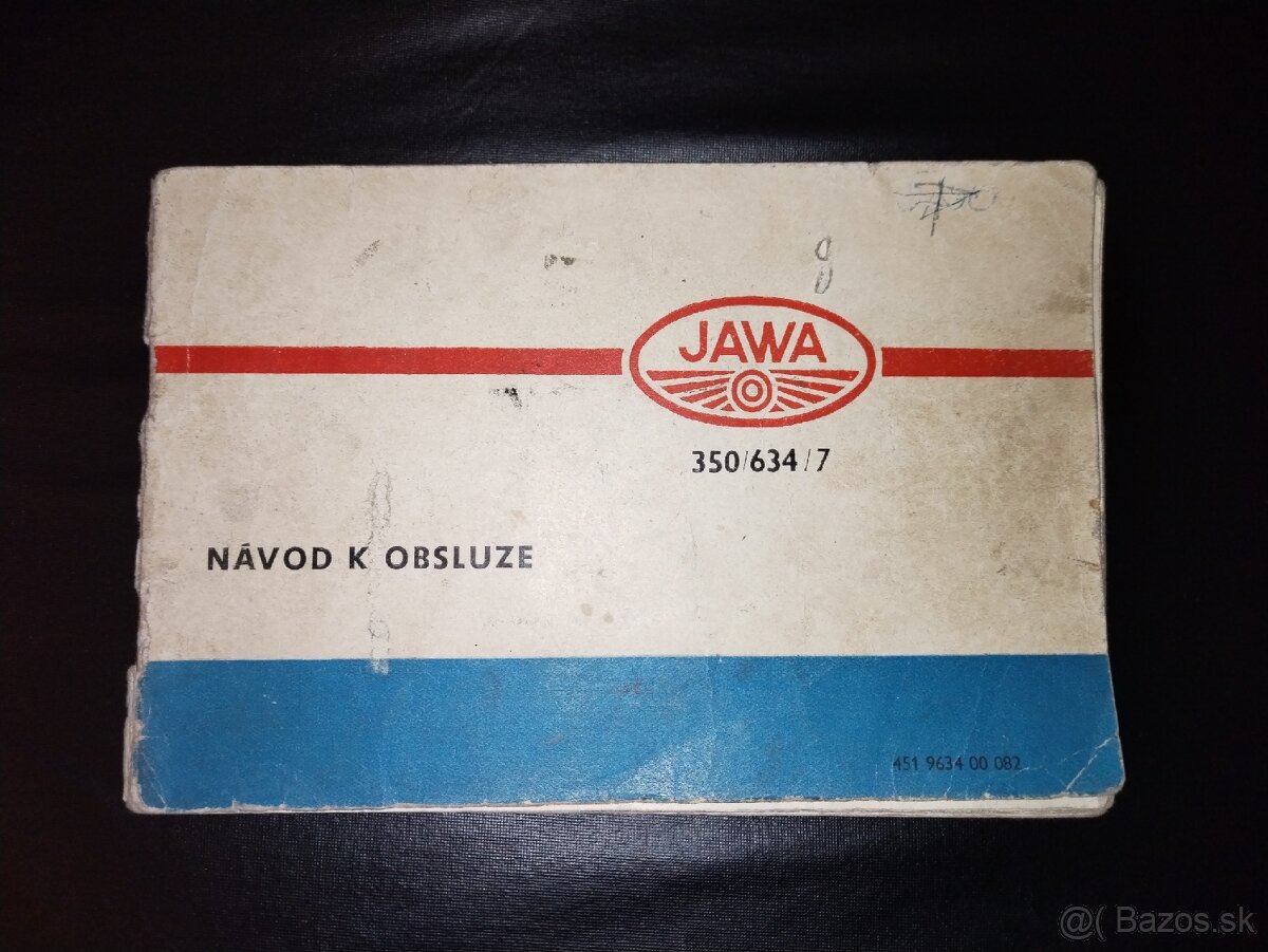 Jawa 350 / 634 návod