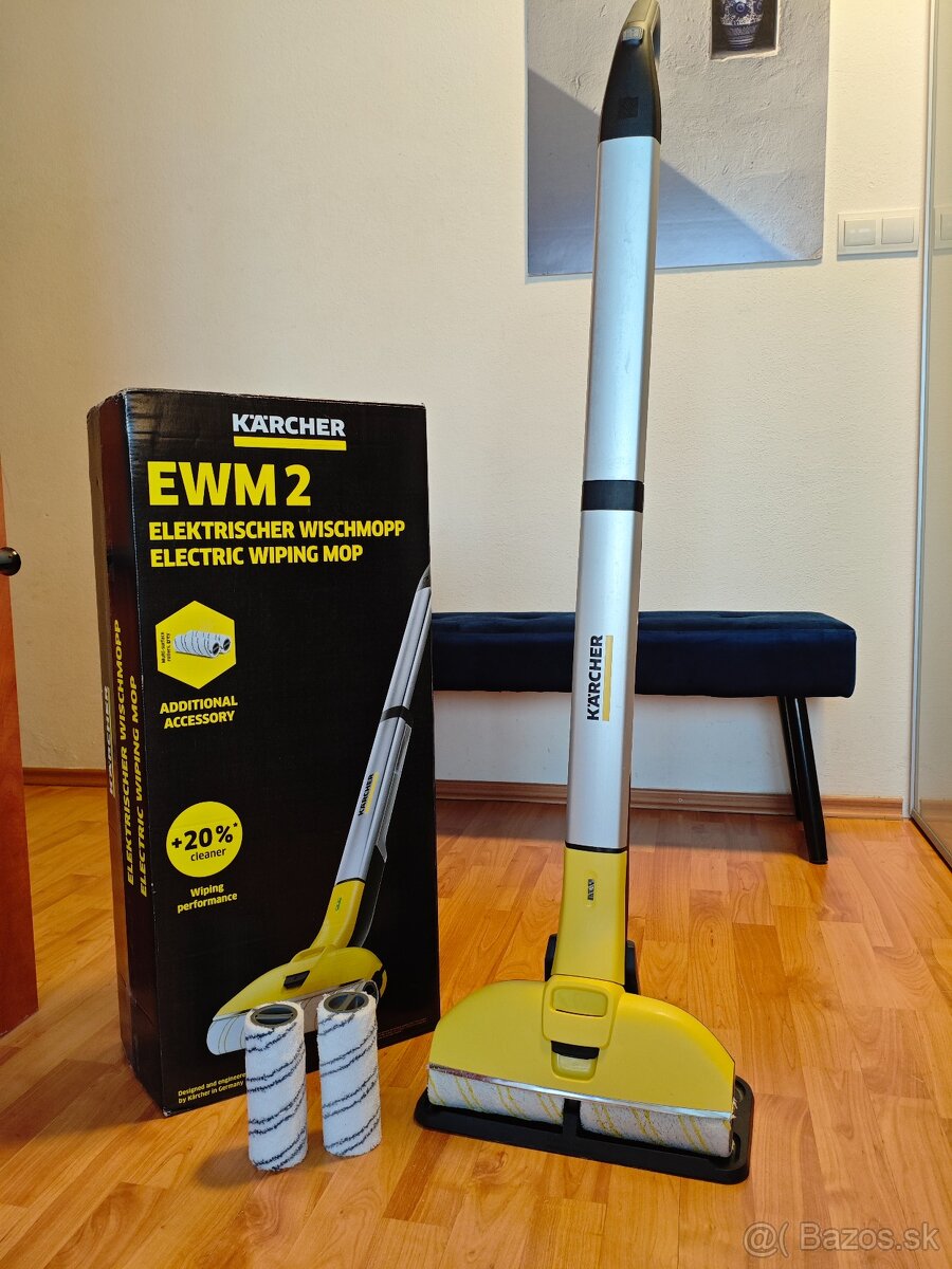 Rezervované Predám elektrický mop Kärcher EWM 2