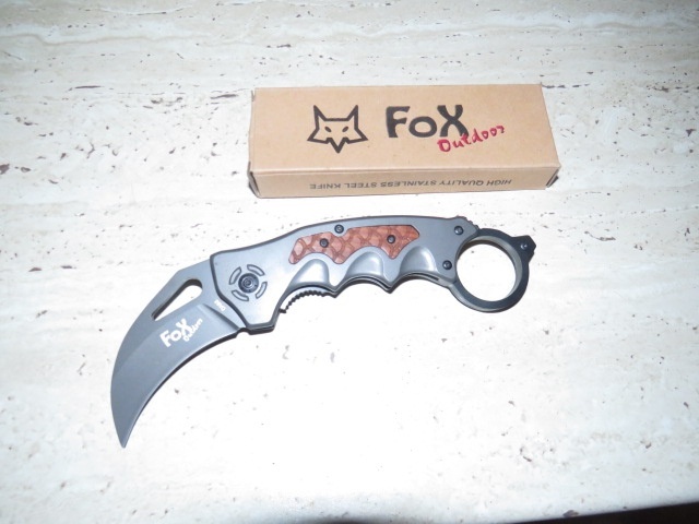 Predam novy noz FOX, Dutdooz,dlzka 19 cm