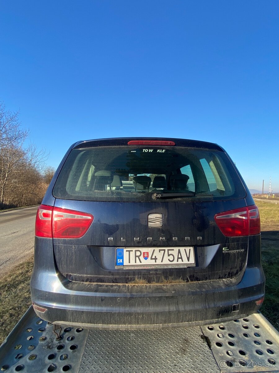 Rozpredám Seat alhambra 7N rv.2015 2.0tdi s AD blue