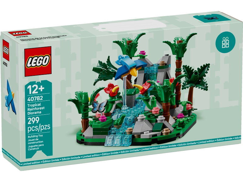 LEGO 40782 - Dioráma tropického dažďového pralesa