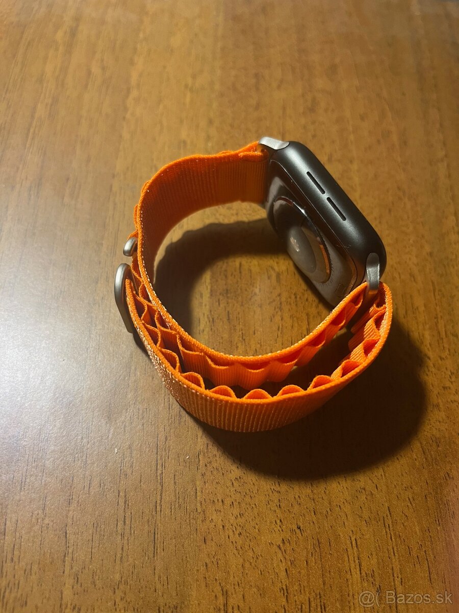 Remienok Alpine Loop pre Apple Watch 42/44/45/49mm oranzovy