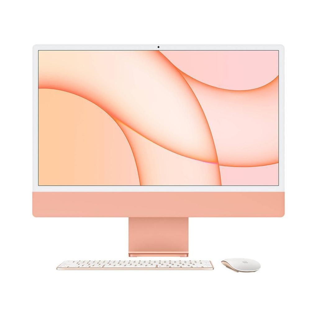 iMac 24 oranzovy