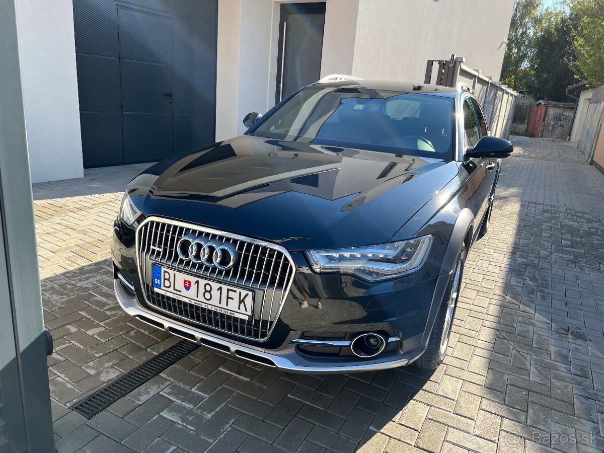 Audi A6 Allroad 3.0 TDI 180kw r.v 2013 kúpené v Sk